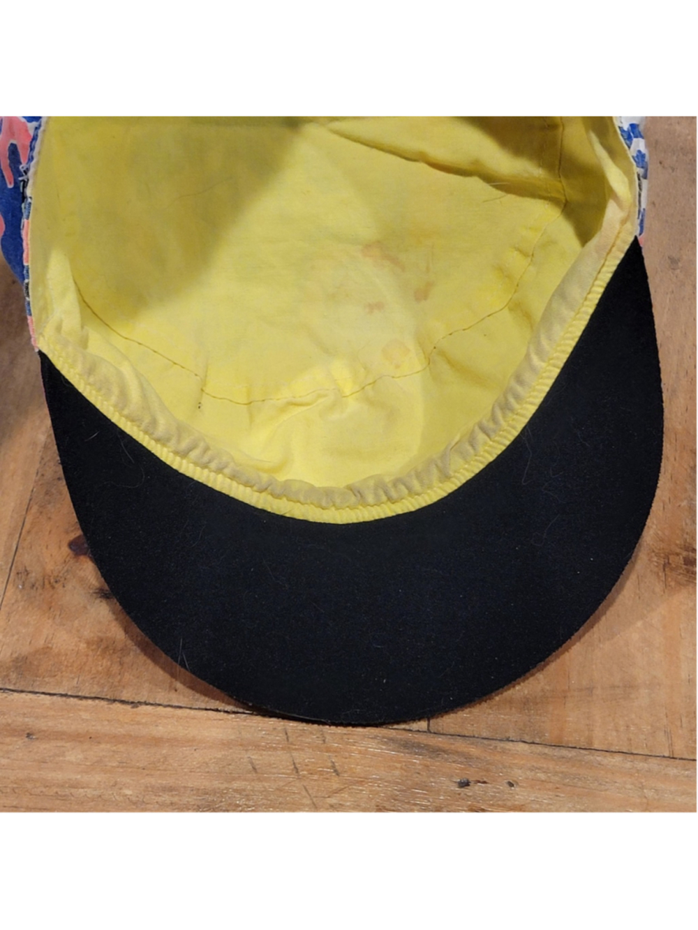 Vintage Bula 90s Lake River Floating Hat One Size Foam Brim Multicolor Print - Picture 8 of 11
